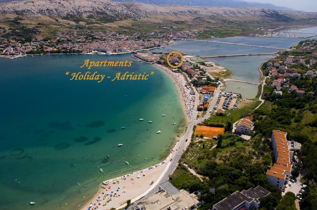 Studio Holiday Adriatic Pag Town Cameră foto